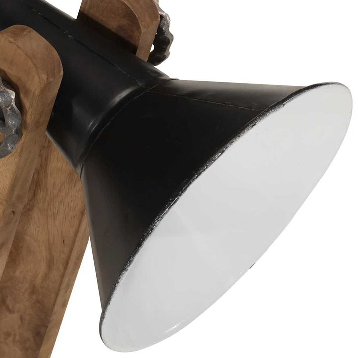 skrivebordslampe 25 W 23x13x52 cm E27 sort