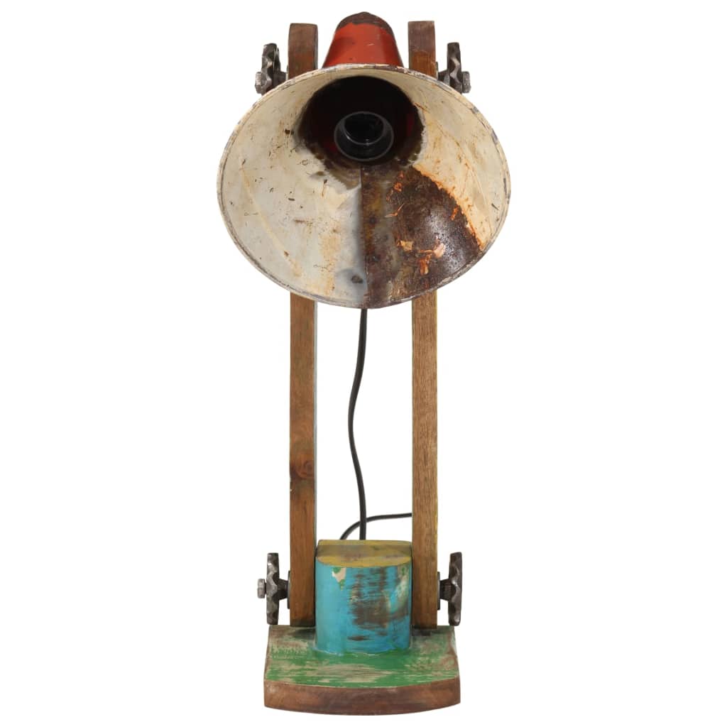 skrivebordslampe 25 W 23x13x52 cm E27 flerfarvet