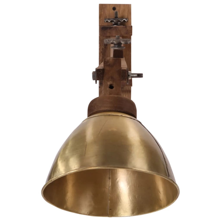 væglamper 150 cm 25 W E27 antik messingfarve
