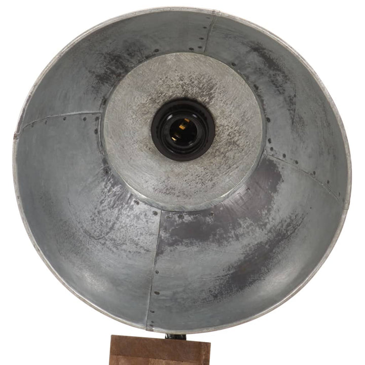 gulvlampe 45x45x120 cm 25 W E27 vintagesølv