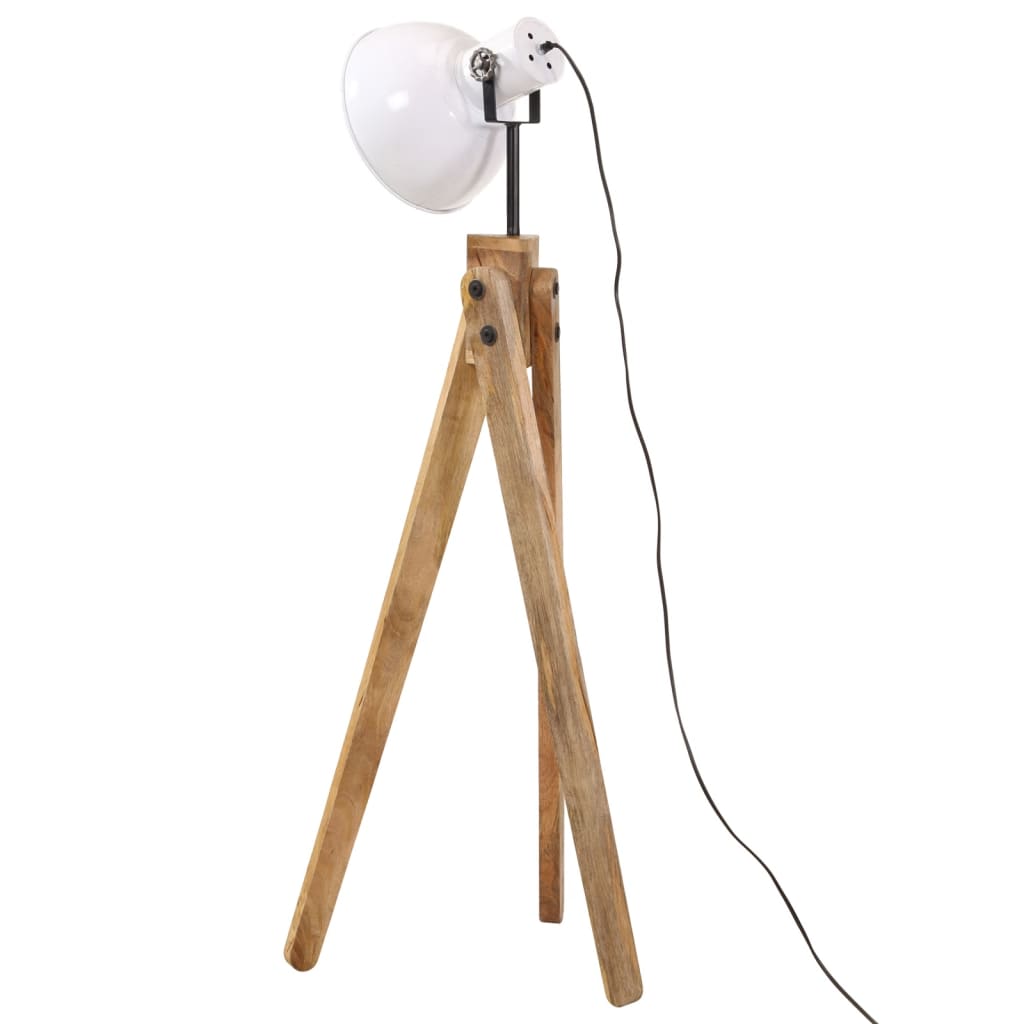 gulvlampe 45x45x120 cm 25 W E27 hvid