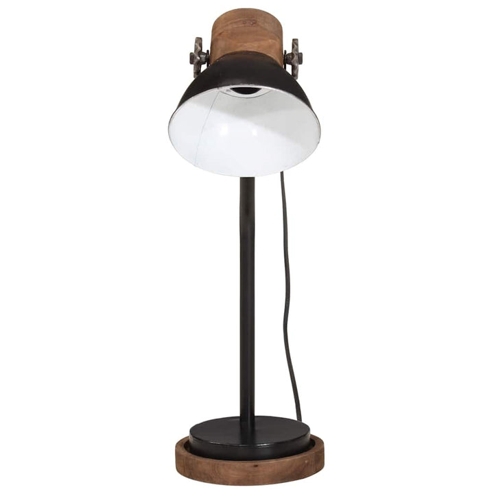 skrivebordslampe 25 W 18x18x60 cm E27 sort