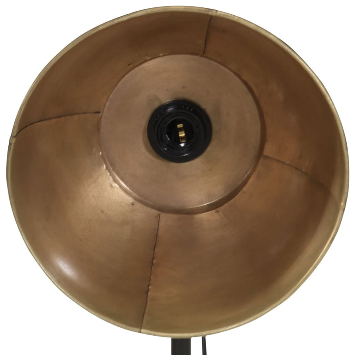 gulvlampe 30x30x100-150 cm 25 W E27 antik messingfarve