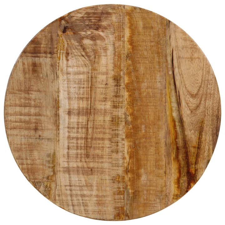 sofabord 35x35x45 cm massivt mangotræ og jern