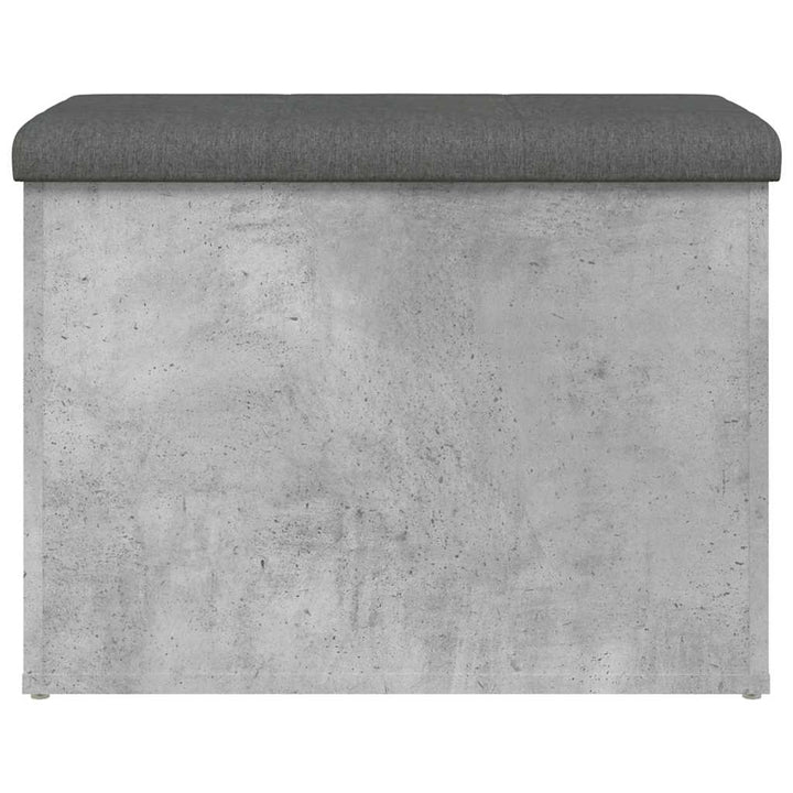 skobænk 62x42x45 cm konstrueret træ betongrå