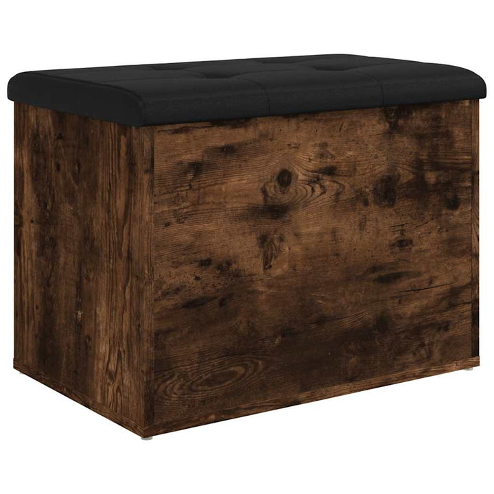 skobænk 62x42x45 cm konstrueret træ røget egetræsfarve
