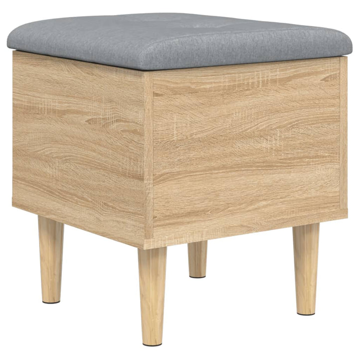 skobænk 42x42x46 cm konstrueret træ sonoma-eg