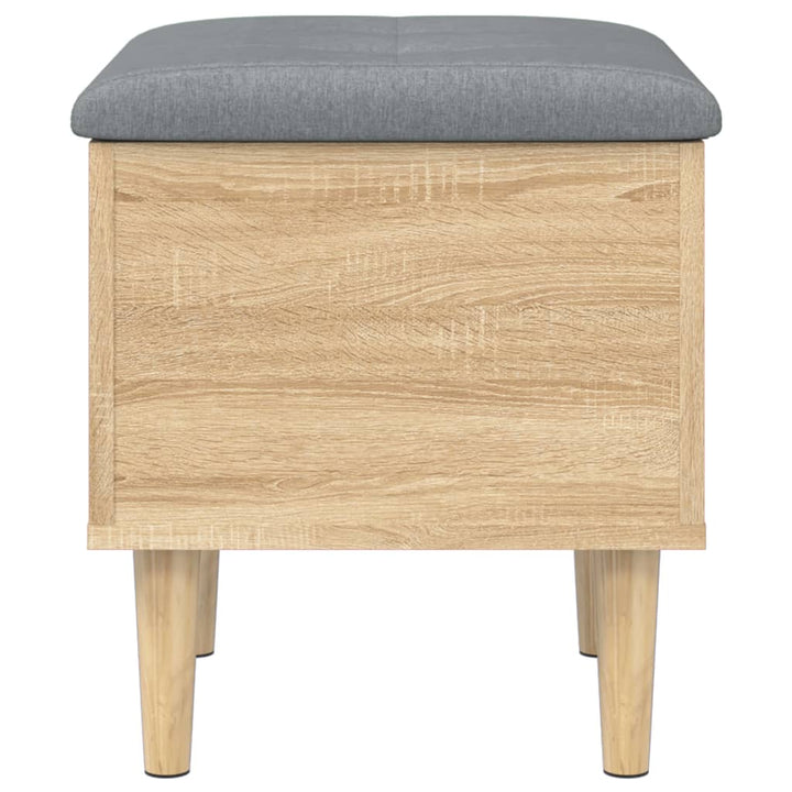 skobænk 42x42x46 cm konstrueret træ sonoma-eg