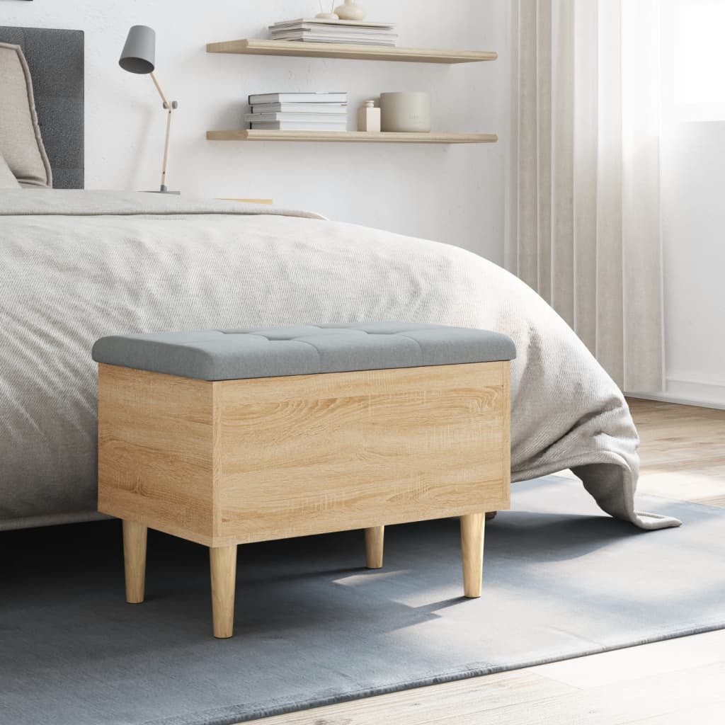 skobænk 62x42x46 cm konstrueret træ sonoma-eg