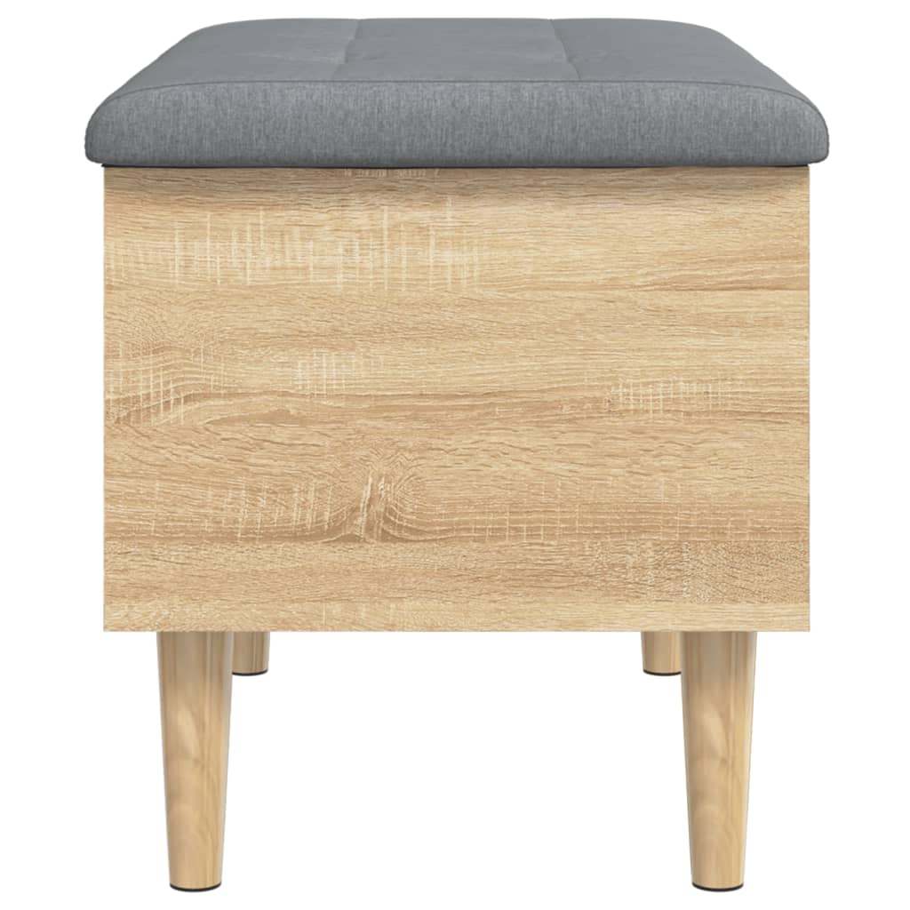 skobænk 62x42x46 cm konstrueret træ sonoma-eg