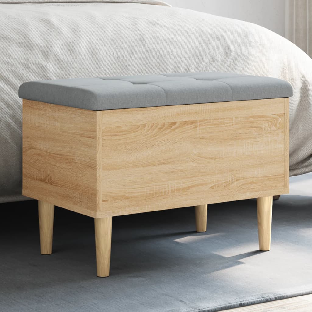 skobænk 62x42x46 cm konstrueret træ sonoma-eg