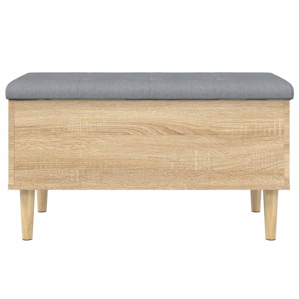 skobænk 82x42x46 cm konstrueret træ sonoma-eg