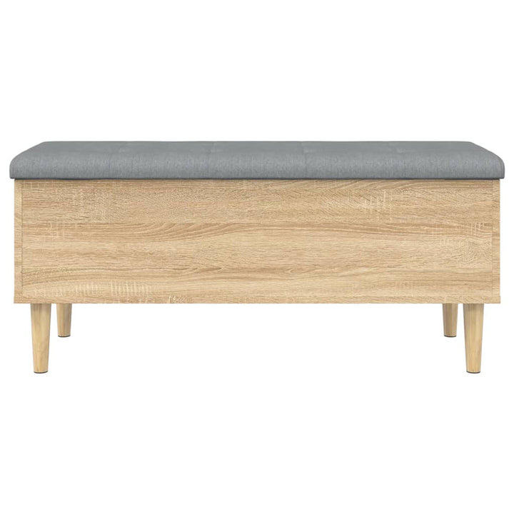 skobænk 102x42x46 cm konstrueret træ sonoma-eg
