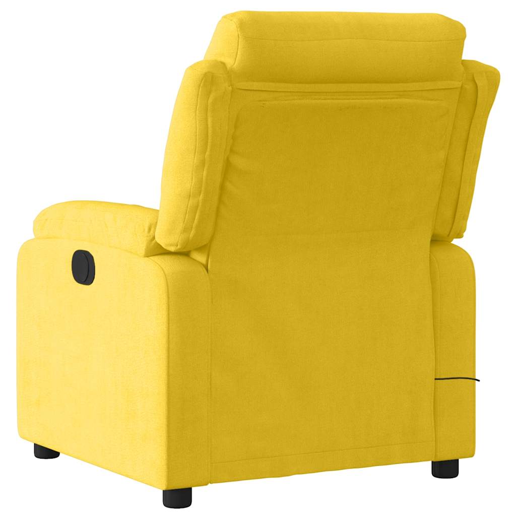 massagestol velour gul