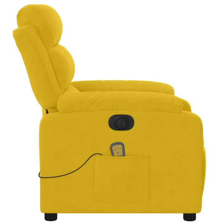 massagestol velour gul