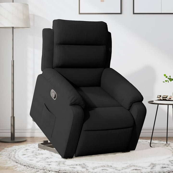 løftestol velour sort