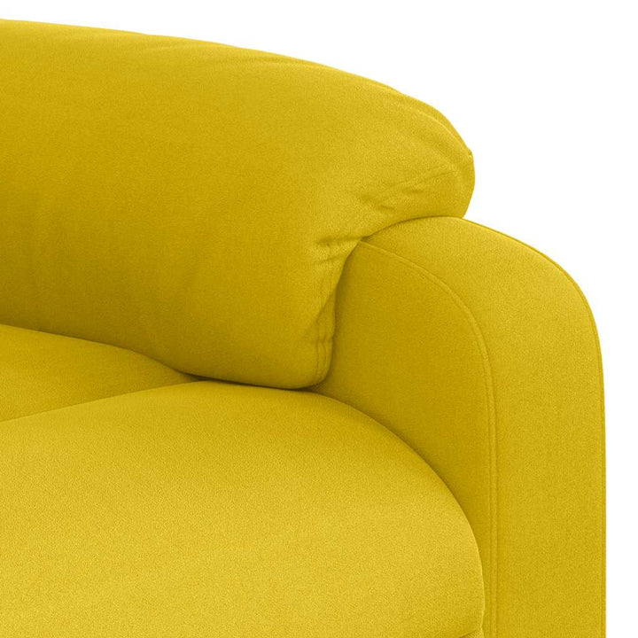 løftestol velour gul