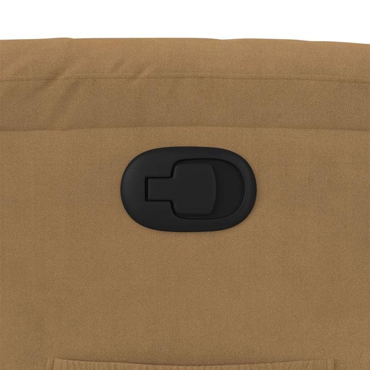 løftestol velour brun