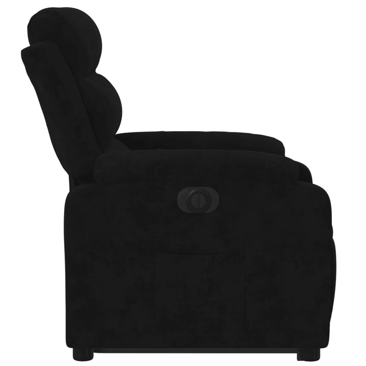 løftestol velour sort