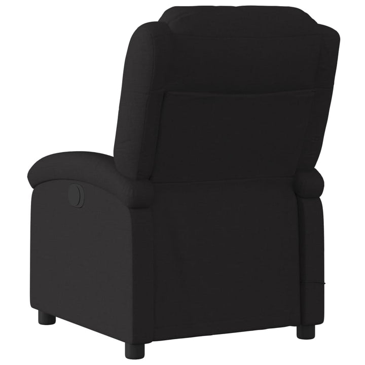 massagestol sort stof