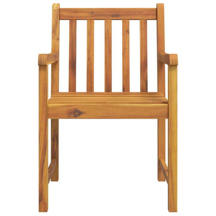 havestole 6 stk. 56x55,5x90 cm massivt akacietræ