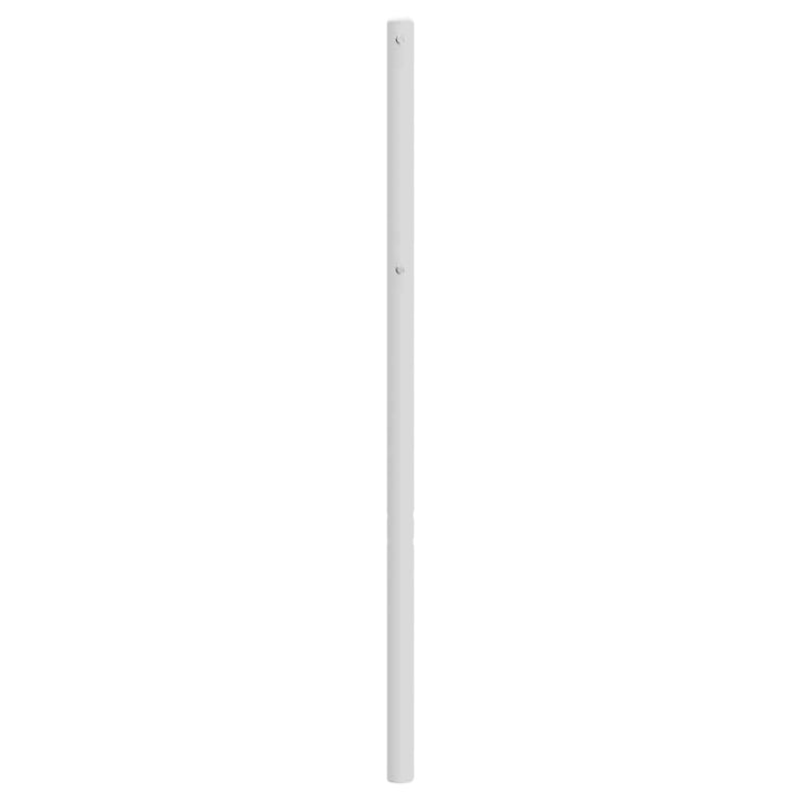 udskiftningsgavl 160 cm metal hvid