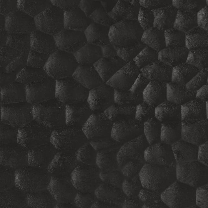 kommoder 2 stk. 60x33x75 cm massivt mangotræ sort