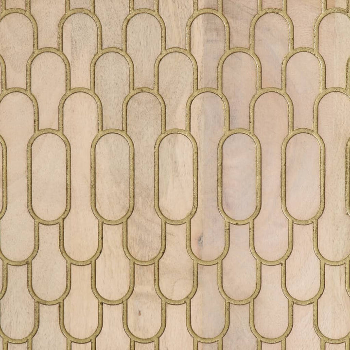 skabe 3 stk. 60x33x75 cm massivt mangotræ