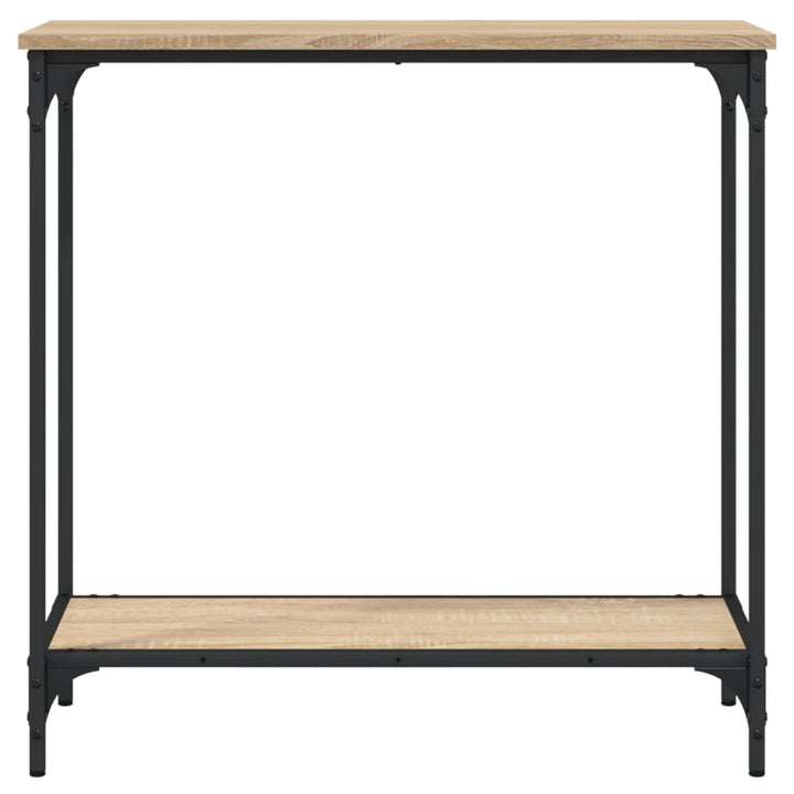 konsolbord Sonoma eg 75x30,5x75 cm konstrueret træ
