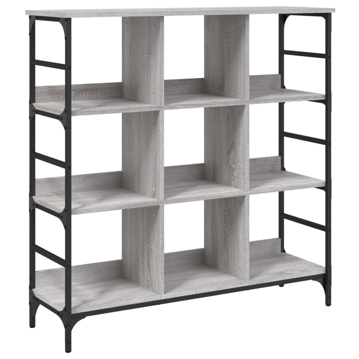 skænk 102x32x103,5 cm konstrueret træ grå sonoma-eg