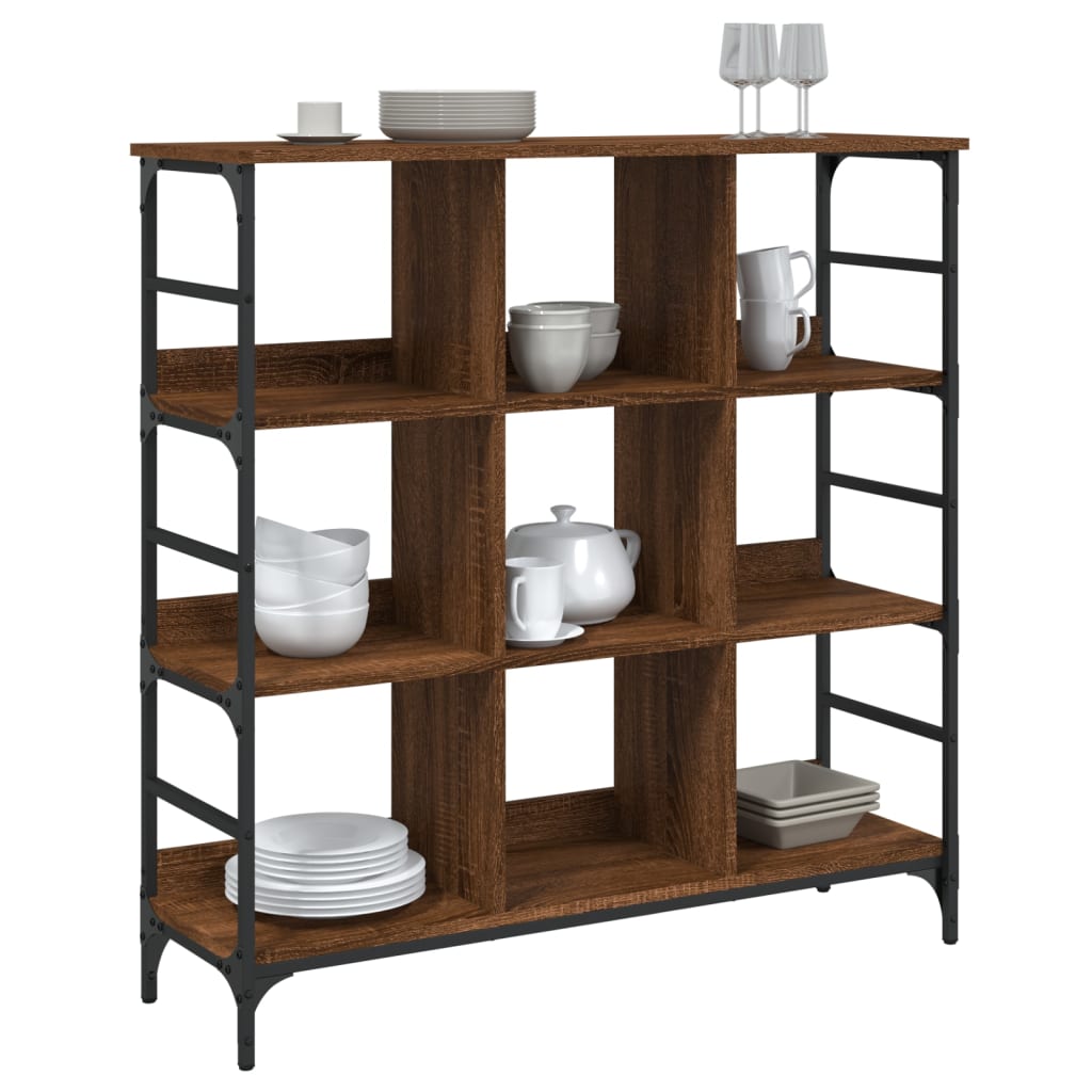 skænk 102x32x103,5 cm konstrueret træ sonoma-eg