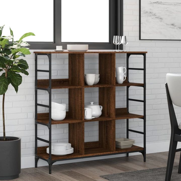skænk 102x32x103,5 cm konstrueret træ sonoma-eg