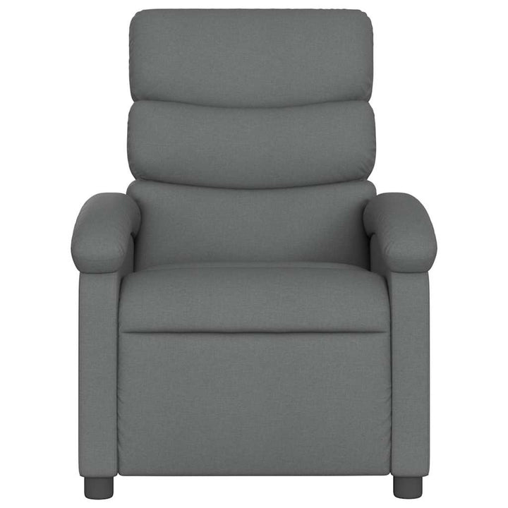 massagestol stof mørkegrå