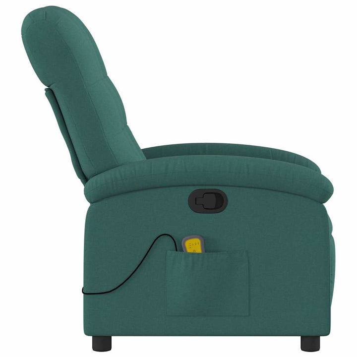 massagestol stof mørkegrøn