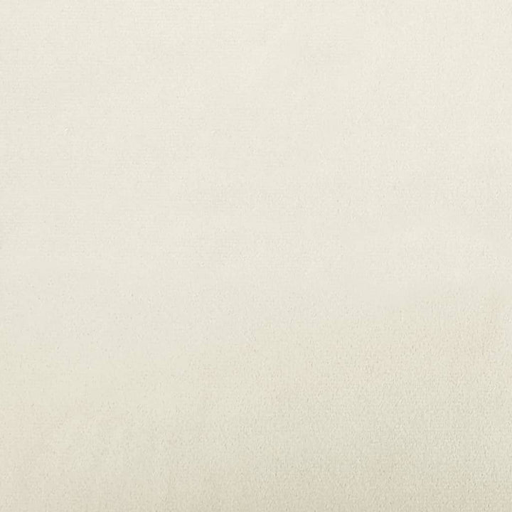 lænestol cremefarvet fløjl