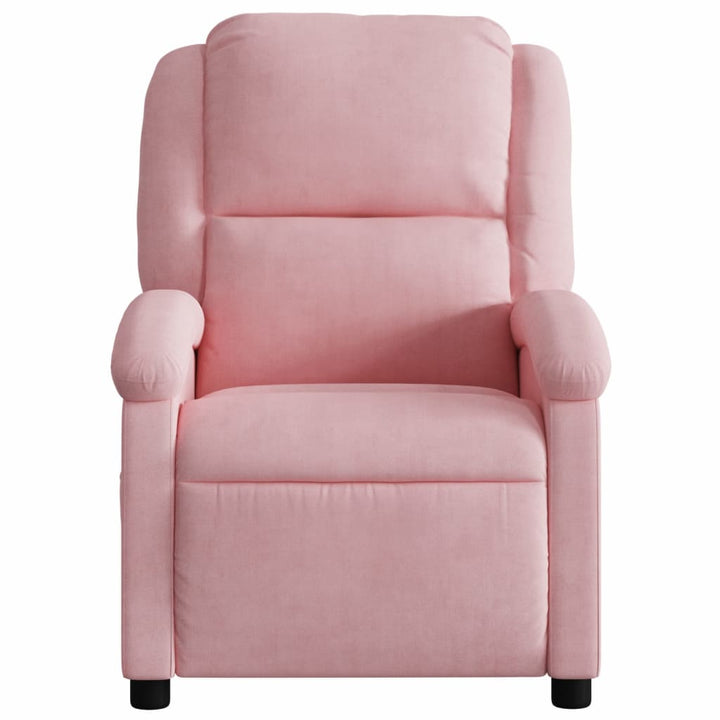 massagestol velour pink