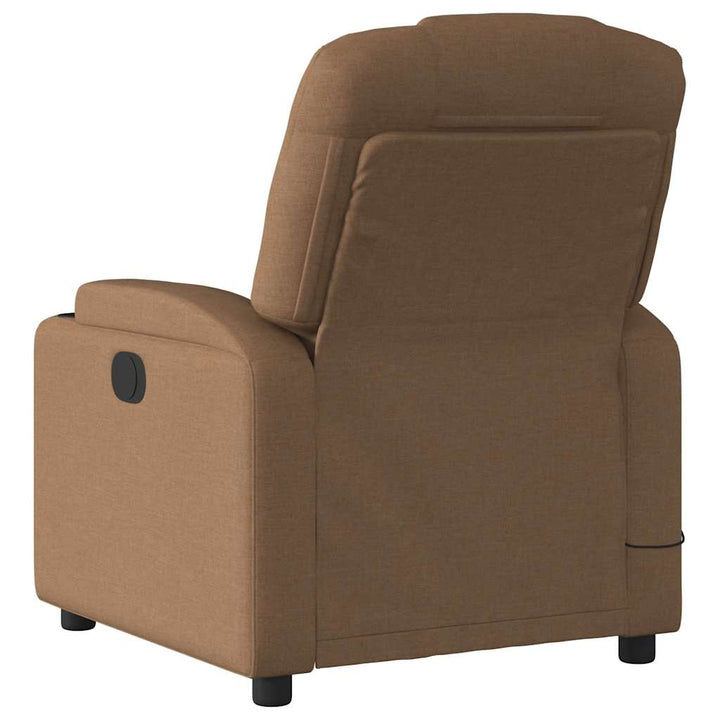 massagestol stof brun