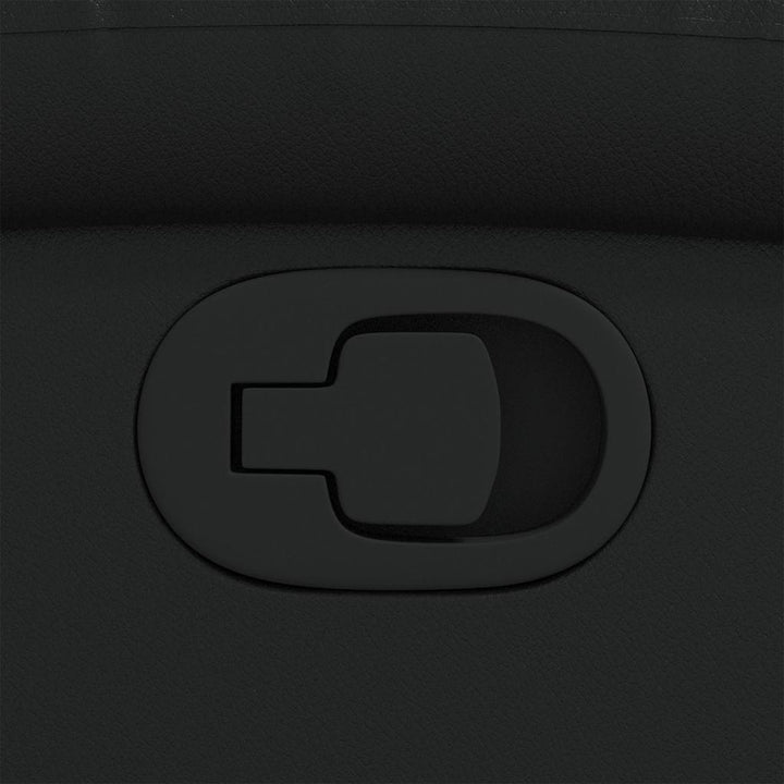 lænestol sort kunstlæder