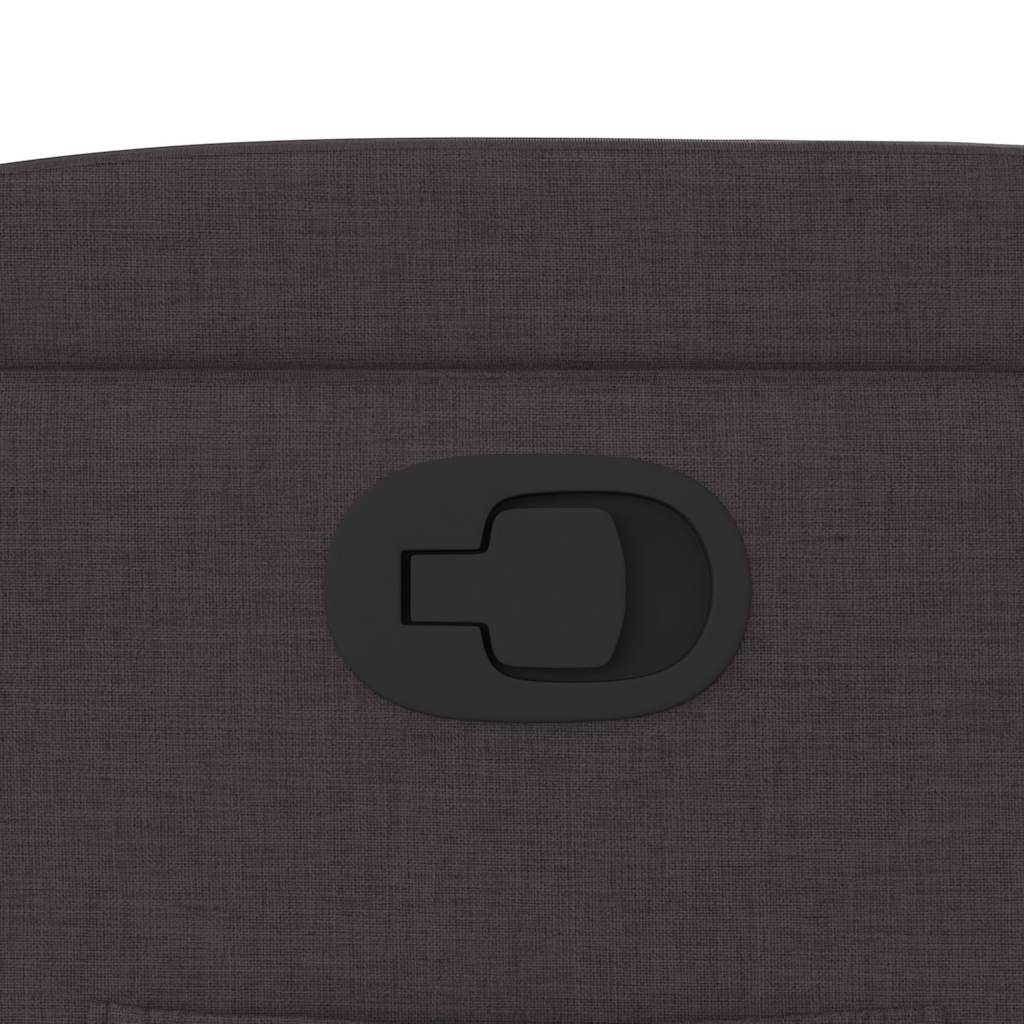 lænestol stof mørkebrun