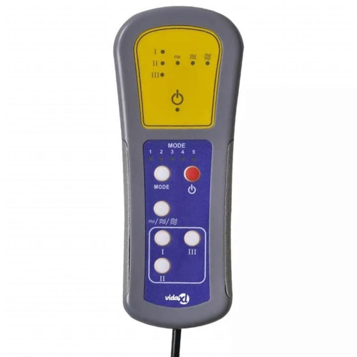 massagestol stof vinrød