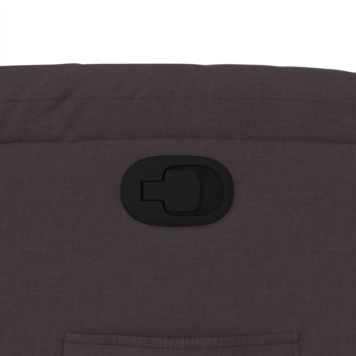 lænestol stof mørkebrun