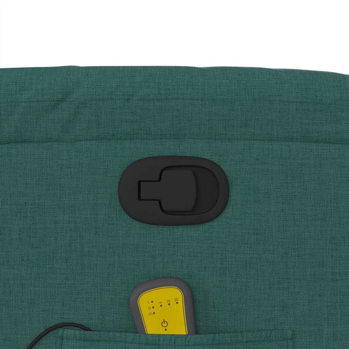 massagestol stof mørkegrøn