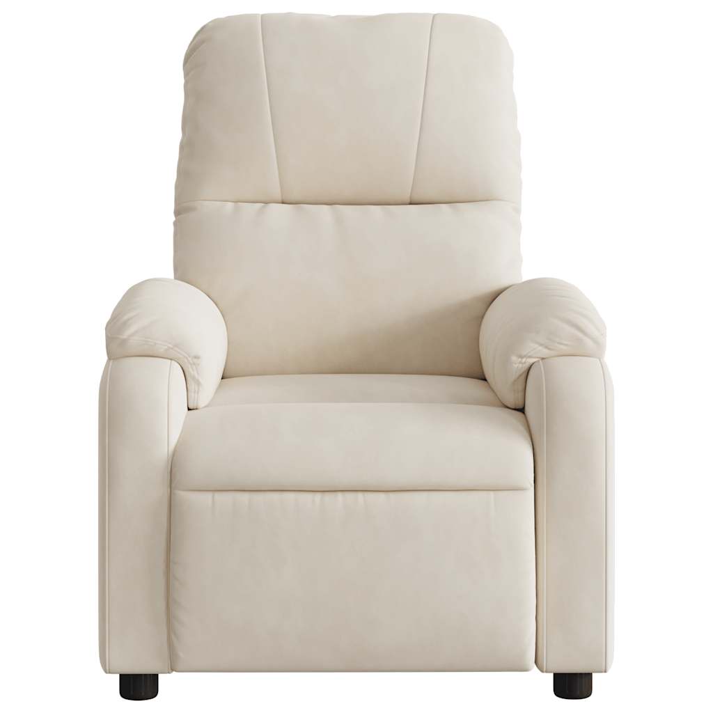 lænestol mikrofiberstof beige