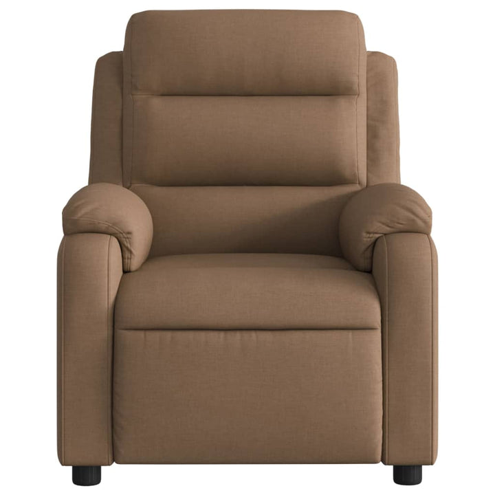 massagestol stof brun