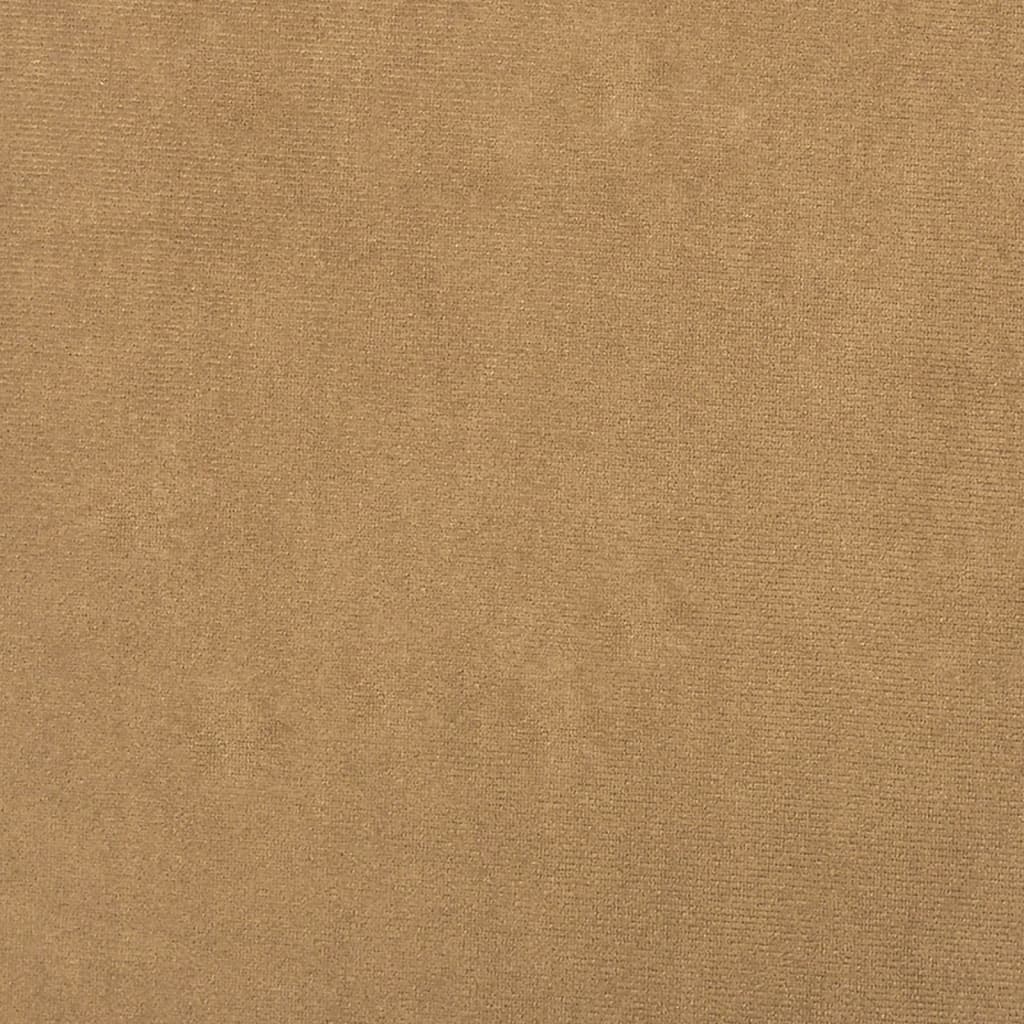 lænestol velour brun