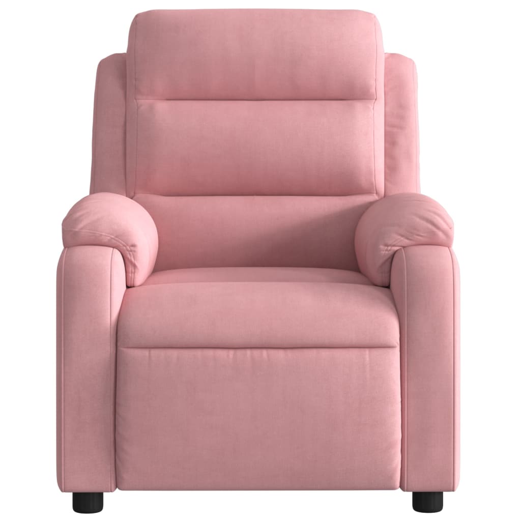 massagestol velour pink