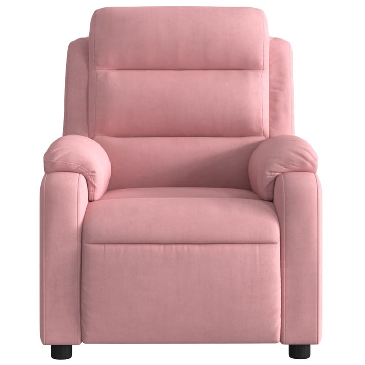 massagestol velour pink