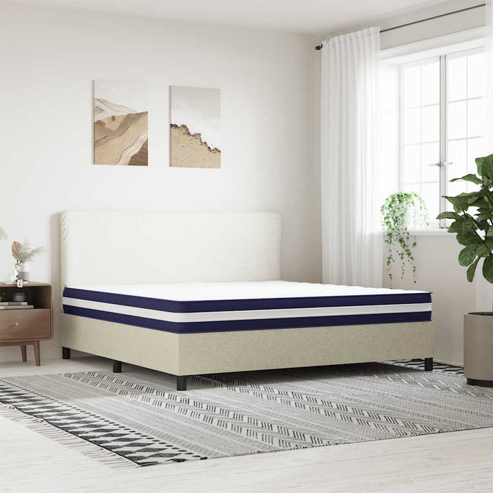 springmadras m. pocket-fjedre medium fasthed 200x200 cm
