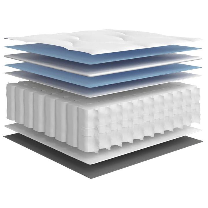 springmadras med pocket-fjedre medium 180x200 cm