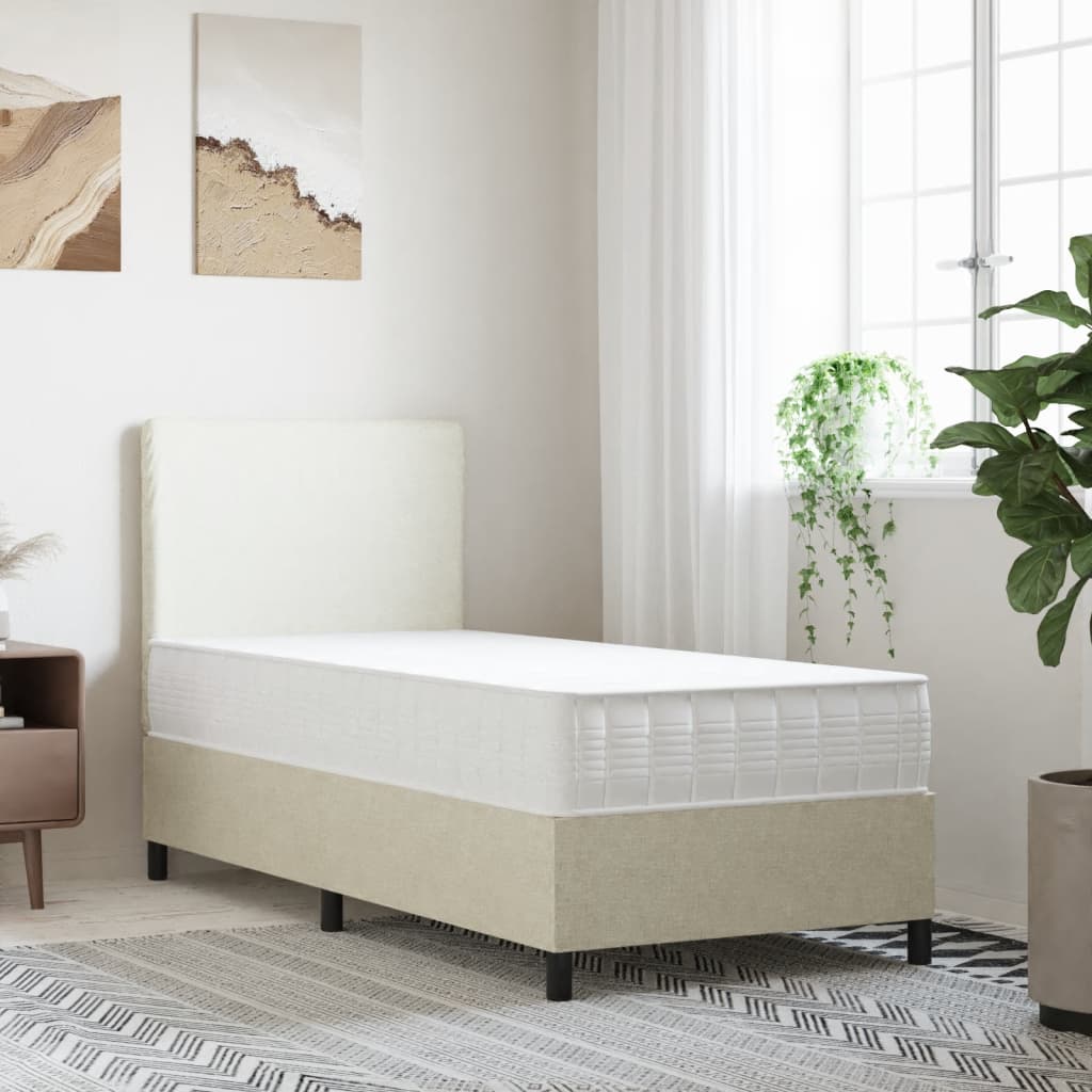 springmadras med pocketfjedre 90x190 cm medium fast